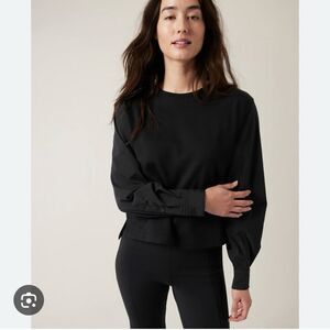 Athleta Harlow‎ Hybrid top Size L black